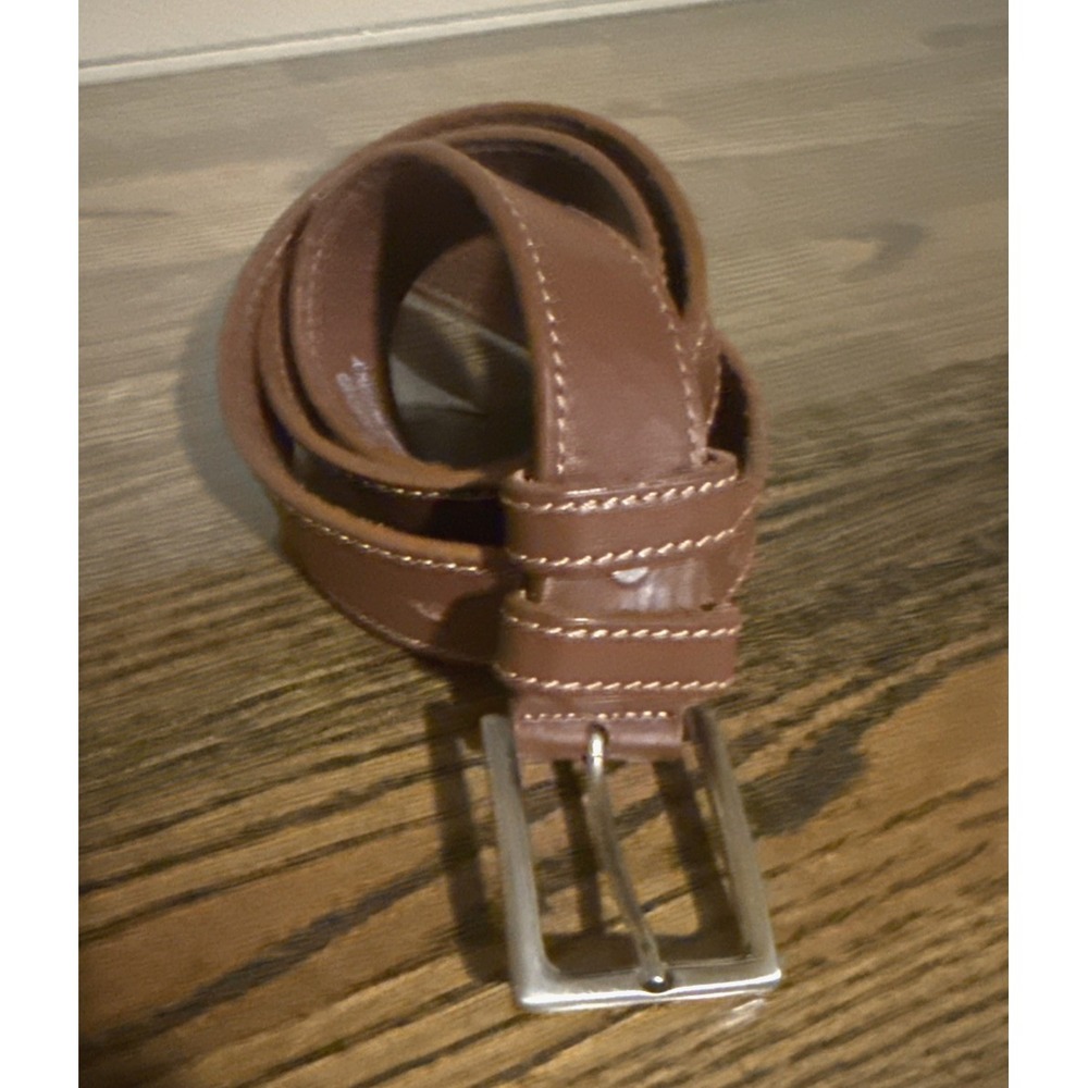 Hand Made In Italy Vero Cuoio Brown Leather Belt 110/130 US 36 Career to Casual*